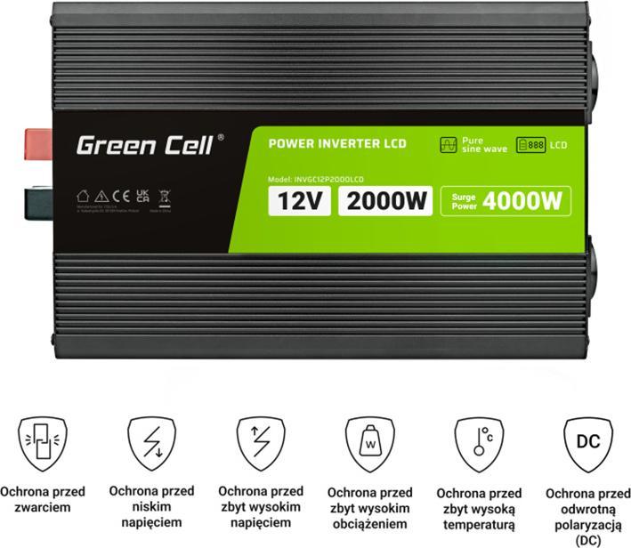 Actual product image GreenCell Power Inverter
