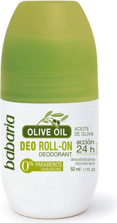 Babaria Desodorante Roll On Aceite de Oliva Sensitive - 50 ml (Roll-on, 50 ml)