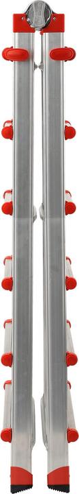 Actual product image Hailo Multi-function telescopic ladder (Stepladder, Telescopic ladder, Multi-purpose ladder, 24 cm)