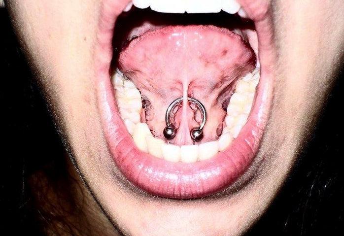 Produktbild Hermex Circular Barbell Piercing Edelstahl mit Zirkonia - Mokka (Edelstahl)
