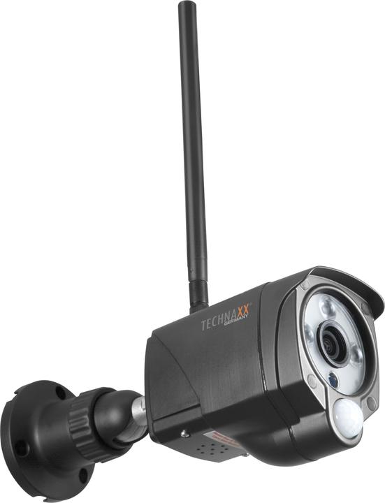 Actual product image Technaxx TX-128 4880 Radio, wireless, WLAN IP radio surveillance set 4-channel with 1 camera 1920 x 1080 (1920 x 1080 Pixels)