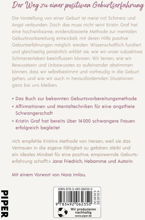 Actual product image Die Friedliche Geburt (German, Kristin Graf, 2022)