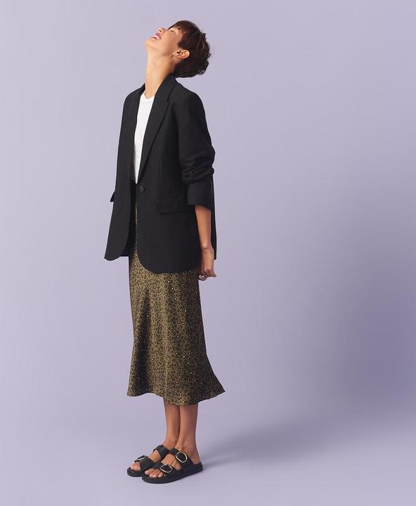 Produktbild La Redoute Collections Signature-Lederpantoletten mit zwei Schnallen (40)