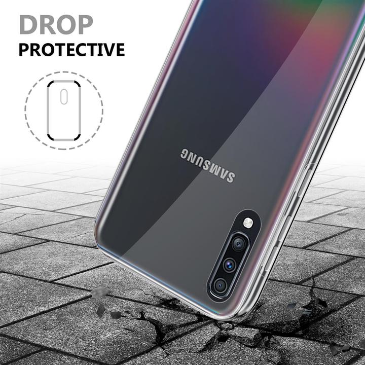 Immagine prodotto Cadorabo TPU 360 gradi di copertura del caso (Samsung Galaxy A70e)