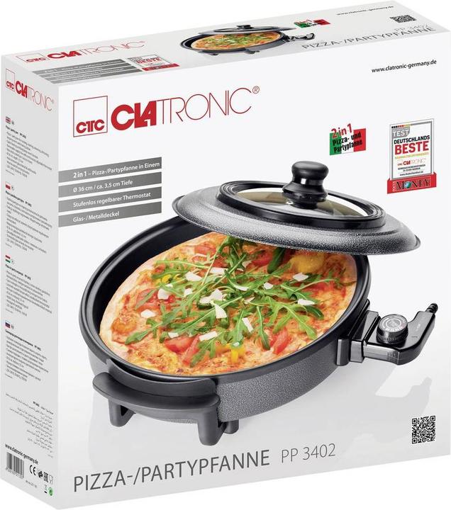 Actual product image Clatronic Pizza PP 3402