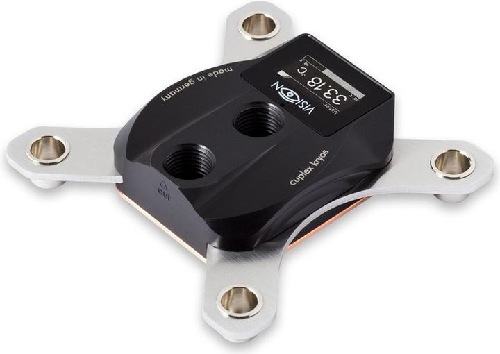 Actual product image Aqua Computer cuplex kryos NEXT with VISION LGA 1700 - Acetal/Copper