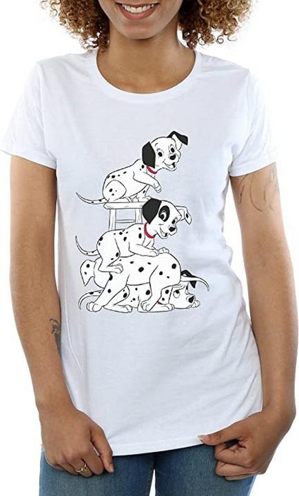 Image du produit 101 Dalmatians T-shirt en coton pour filles Chair (152, 158)