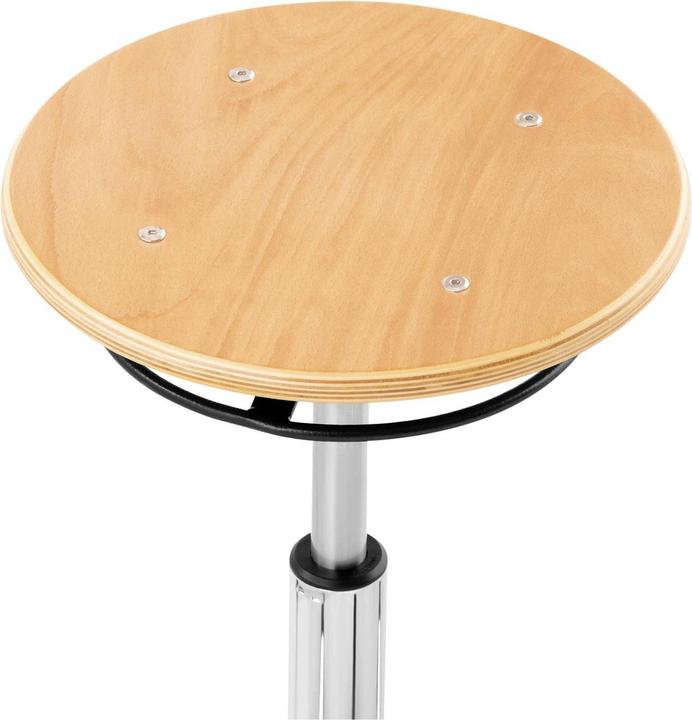 Produktbild Fromm & Starck Werkstatthocker mit Rollen Industriehocker Rollhocker 120 kg höhenverstellbar