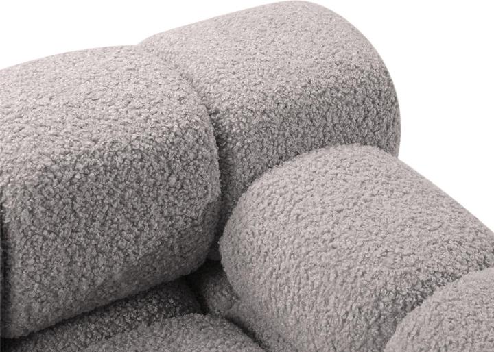 Actual product image Micadoni Velvet Modular Right Corner Sofa, "Bellis", 4 Seats, 282x155x70 Made in Europe (Corner sofa)