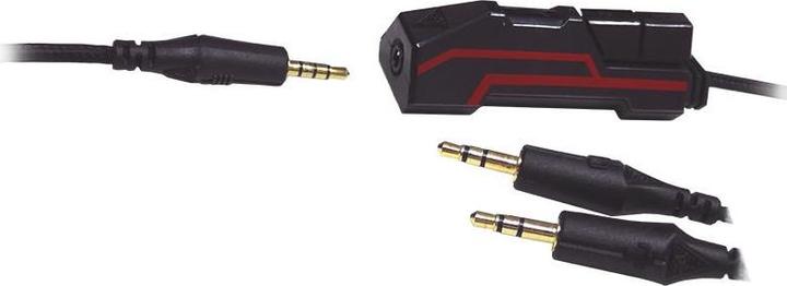 Produktbild Gamdias Hebe V2 Rot (GHS3300) (Kabelgebunden)