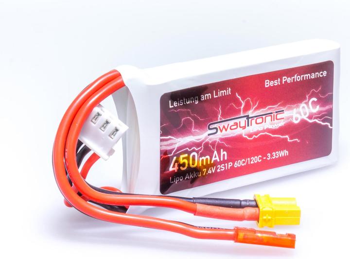 Immagine prodotto Swaytronic Sway-FPV 2S (7.40 V, 450 mAh)