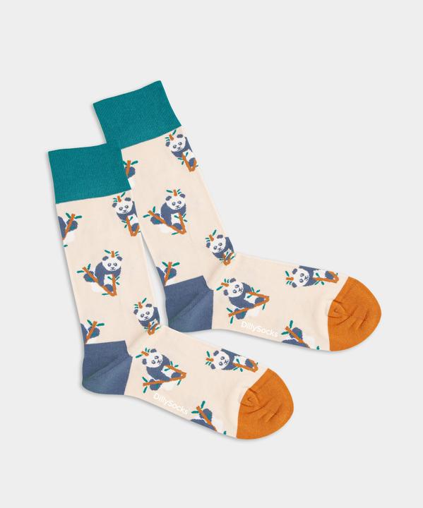 DillySocks Panda Pal (Einzelpack, One Size)