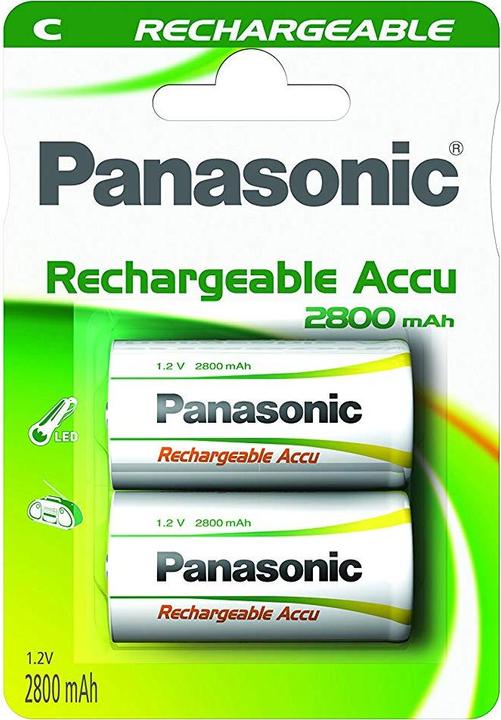 Produktbild Panasonic Rechargeable C (2 Stk., C, 2800 mAh)