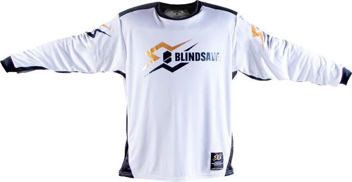 Actual product image Blindsave Goalkeeper Jersey X White (L)