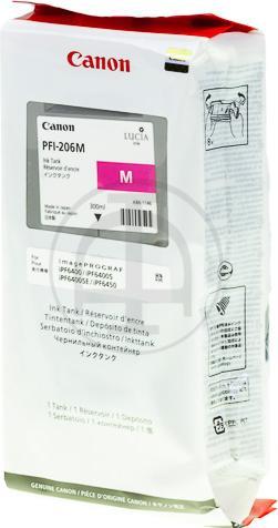 Immagine prodotto Canon Inchiostro Grande Formato magenta Orig.No. PFI-206M (M)