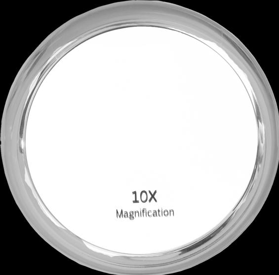 Saugnapfspiegel (Ø 10 cm)