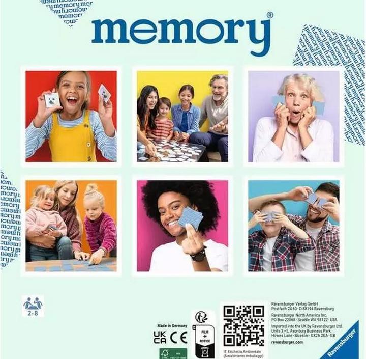 Immagine prodotto Ravensburger memory® Disney Wish - 22595 - Il classico gioco di memoria per tutta la famiglia, dai 3 anni in su. (Tedesco)