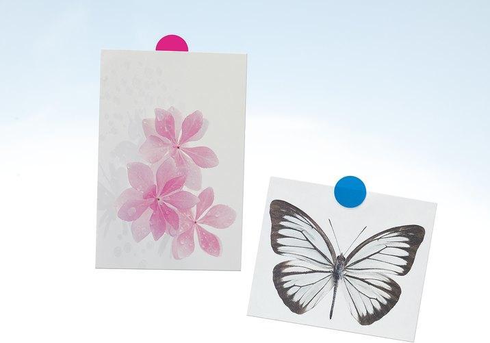 Actual product image tesa TACK Colour 9 Pads blue