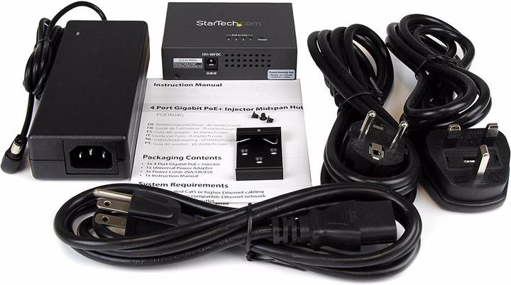 Image du produit StarTech Commutateur Ethernet Gigbit POE à 4 ports