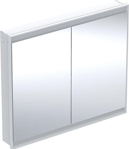 Actual product image Geberit ONE mirror cabinet with ComfortLight, 2 doors, flush mounting, 105x90x15cm, 505.804.00.