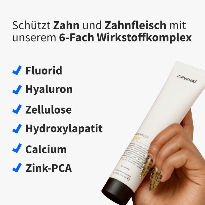 Immagine prodotto Zahnheld Dentifricio giorno e notte al fluoro (150 ml)