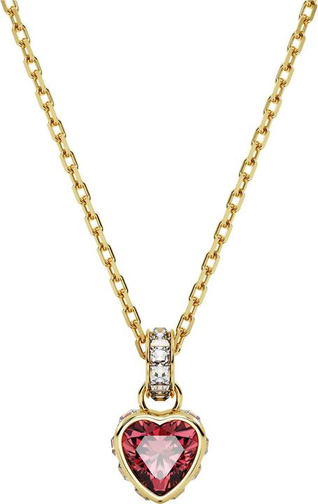 Image du produit Swarovski Stilla Collier Coeur Rouge Or (Métal Swarovski, 38 - 43 cm)
