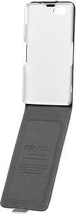 Image du produit Nevox RELINO Case for Sony Xperia Z1 Compact Etui Flip, blanc-gris, sous blister (4250686402087) (Sony Xperia Z1 Compact)