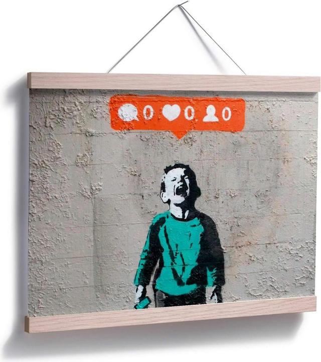 Image du produit Trenddeko Nobody likes me (Personne ne m'aime) (40 x 30 cm)