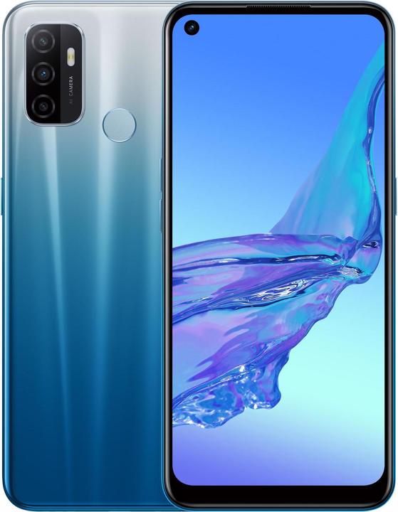 Produktbild OPPO A53s (128 GB, Fancy Blue, 6.50", Dual SIM, 13 Mpx, 4G)
