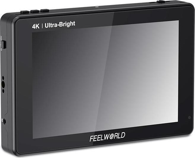 Actual product image Feelworld LUT7S PRO 7 Inch 2200nits 3D LUT Touch Screen DSLR Camera Field Director AC Monitor (7", Full HD)