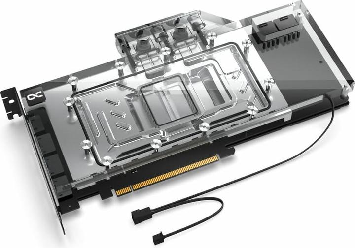 Image du produit Alphacool WAK Bloc de glace Aurora Radeon RX 7800 XT Reference avec Backplate