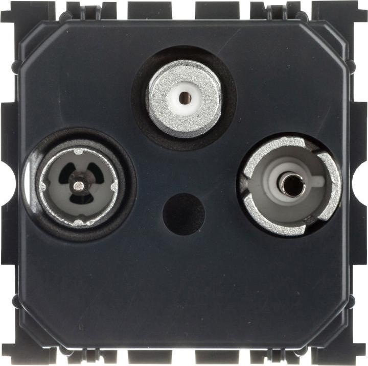 Produktbild Legrand TV/RD/SAT-Buchse Caliane - 067388 (2 dB, Antennenkabel)