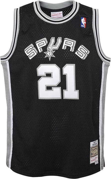 Actual product image Mitchell & Ness Swingman Kids Jersey San Antonio Spurs Tim Duncan US8 (140, 146)