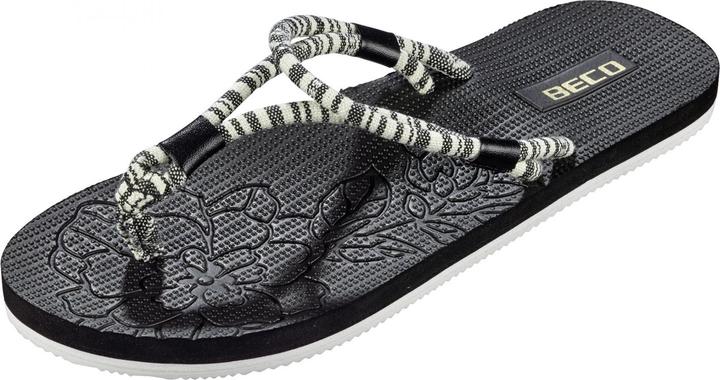 Produktbild Beco Beermann GmbH Zehenslipper Damen Standard | schwarz | 39 (39)