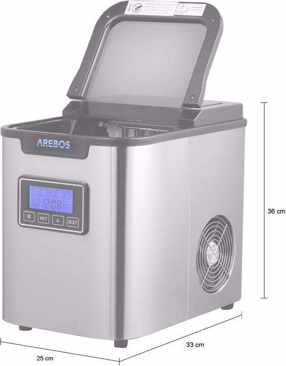 Immagine prodotto Arebos Macchina per i cubetti di ghiaccio