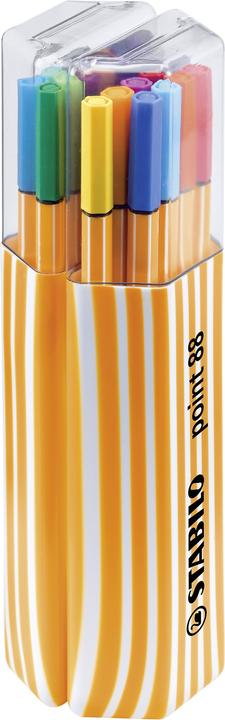 Actual product image STABILO Point 88 (Multicolor, 20 x)