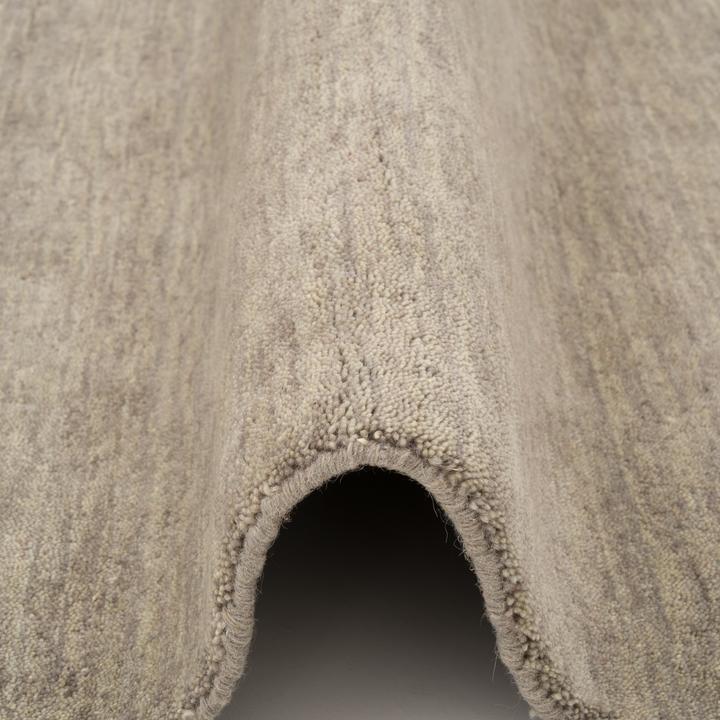 Produktbild Pergamon Wolle Natur Teppich Gabbeh Einfarbig (90 x 160 cm)