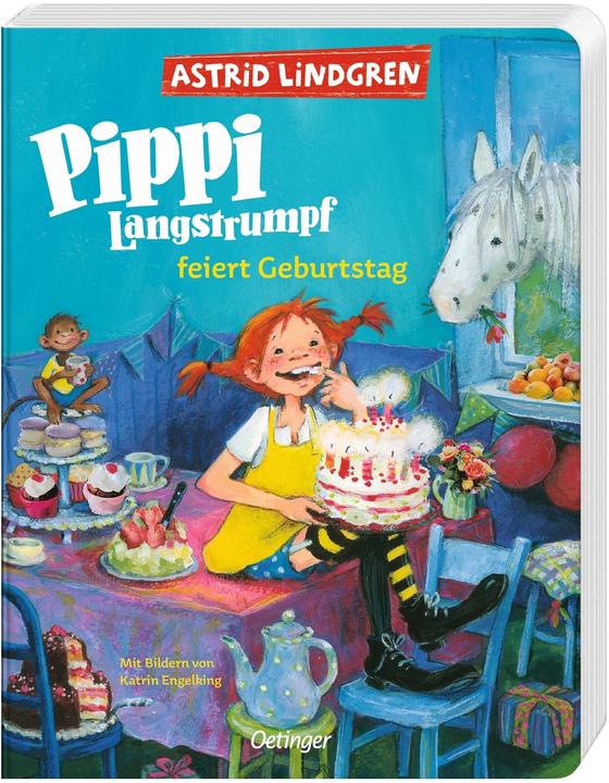 Pippi Langstrumpf feiert Geburtstag (Deutsch, Astrid Lindgren, Katrin Engelking, 2025)