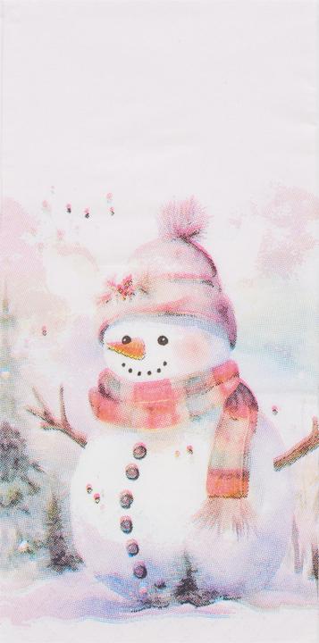 Actual product image Ambiente Handkerchiefs Snowman in nature