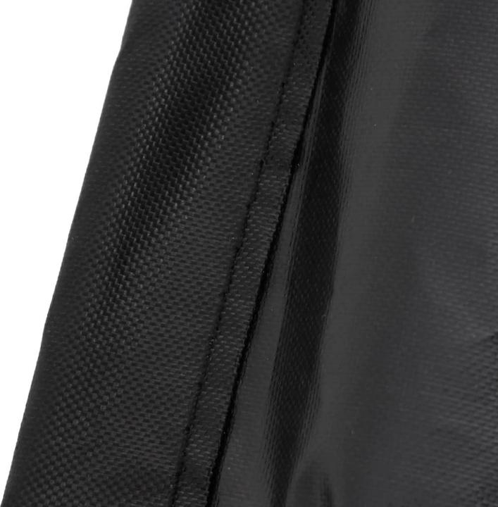 Actual product image VidaXL Garden sofa cover L-shape black 215x215x86 cm 420D