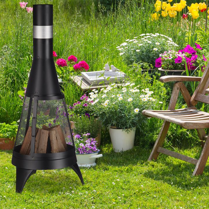 Image du produit Relaxdays Poêle de terrasse