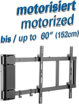 Actual product image myWall TV wall mount 81.3 cm (32) 152.4 (60) Motorized (Wall, 32", 40 kg)