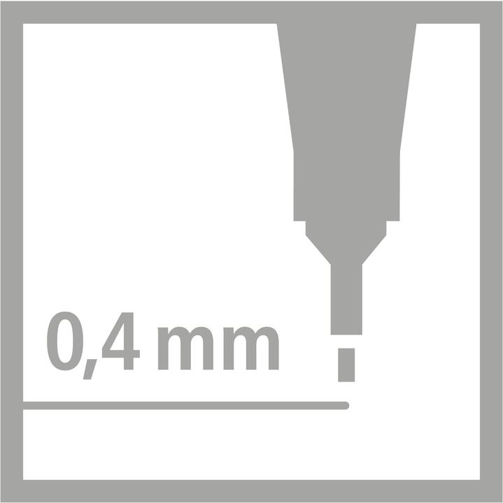 Produktbild STABILO point 88 Mini Fineliner (Mehrfarbig, 5 x)