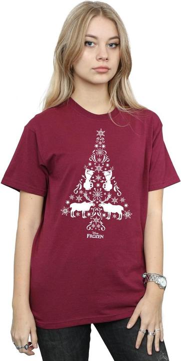 Image du produit Disney - T-shirt FROZEN CHRISTMAS TREE - Femme (S)