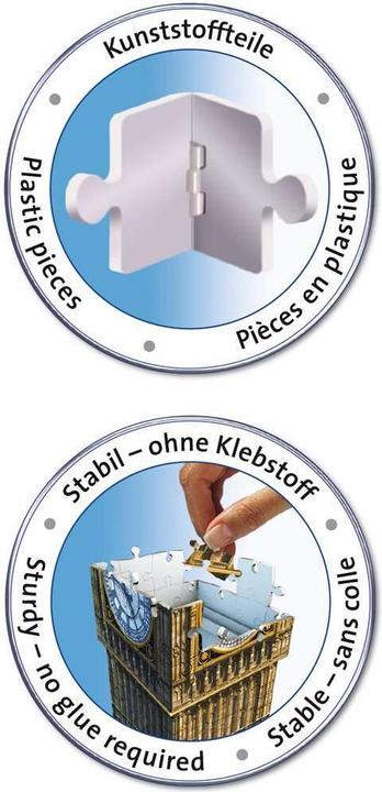 Actual product image Ravensburger 3D Ben (216 pieces)