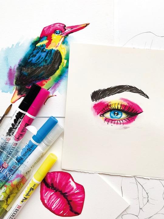 Image du produit Talens Pinceau Ecoline (Transparent, 1 x)