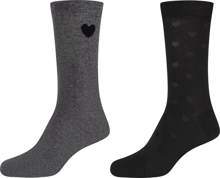 Immagine prodotto Camano Calzini Ca-Soft Hearts (Confezione da 2, 35 - 38)