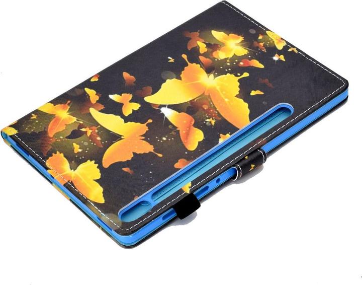 Produktbild König Design Schutz Tablet Hülle für Samsung Galaxy Tab S8 Case Cover Tasche Bumper Wallet (Galaxy Tab S8)