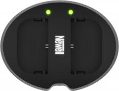 Actual product image Newell camera charger SDC-USB dual-channel charger for LP-E6 batteries (Camera battery charger)