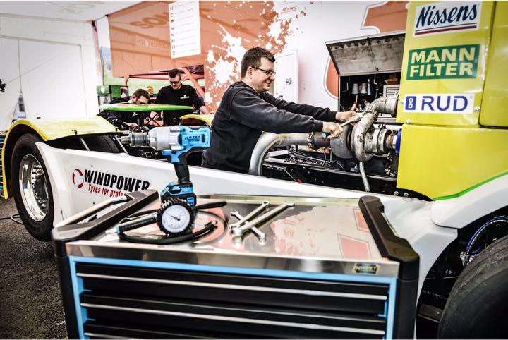 Produktbild HAZET Reifenfüll-Messgerät ∙ geeicht 9041G-1